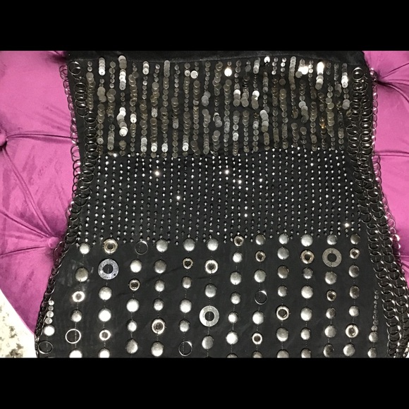 One shoulder embellished top - Picture 2 of 3